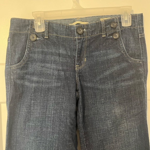 Gap Limited Edition Women 8 Jeans Cotton Trouser Fit Light Stretch Low Rise Y2K - Picture 3 of 12